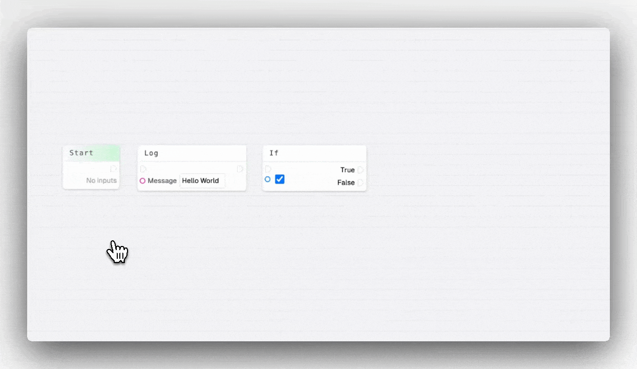 Validation flow example