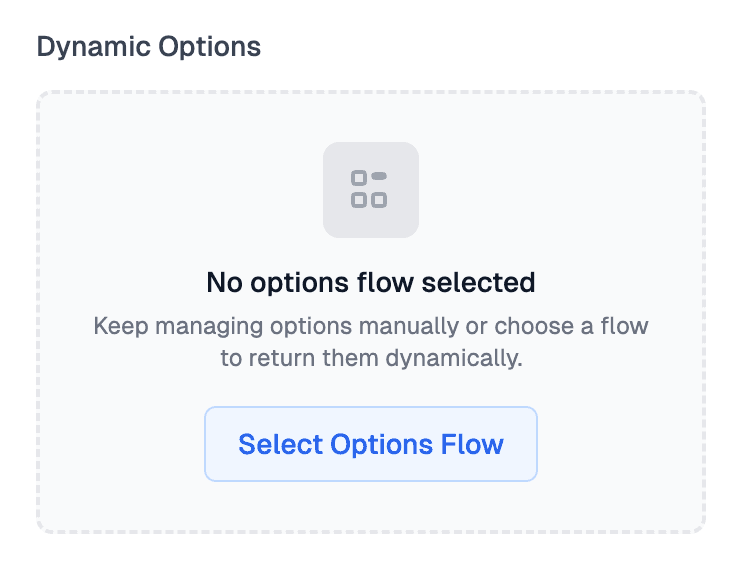 Validation flow section